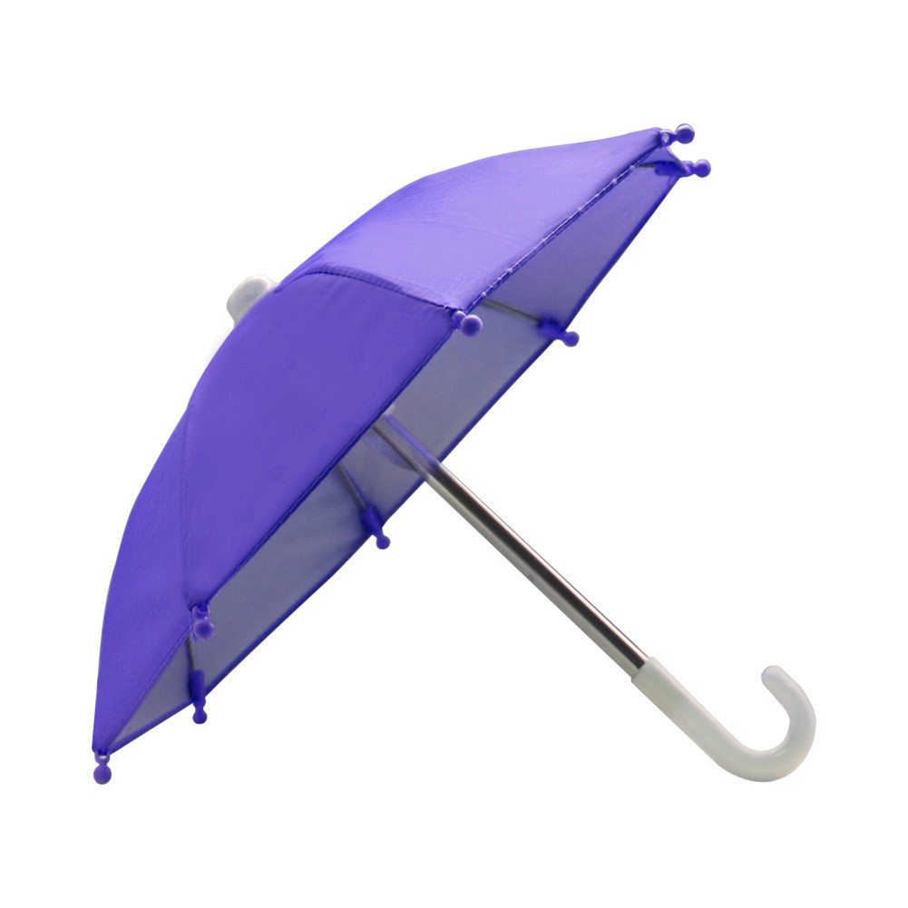 1PC Mobile Phone Holder Motorcycle Bicycle Umbrella Portable Waterproof Purple